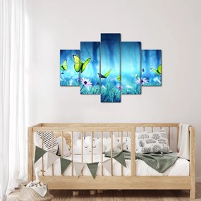 Obraz - Mystická lesná čistina (150x105 cm)