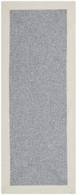 NORTHRUGS - Hanse Home koberce Kusový koberec Braided 105555 Grey Creme – na von aj na doma - 80x200 cm