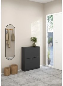 Sivá výklopná skrinka na topánky Shoes – Tvilum