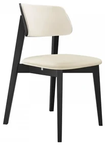Čalúnená jedálenská stolička KT63/C, Dostupné poťahy: Magic Velvet 2205, Farby: buk