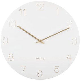 Nástenné hodiny Karlsson KA5762WH 40 cm