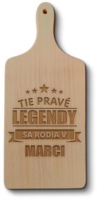 Sablio Doštička Tie pravé legendy sa rodia v marci