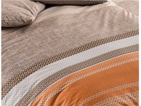 Bavlnené obliečky Federiko Oranžové 200x220/2x70x90 cm