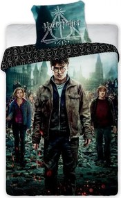 Detské bavlnené obliečky HARRY POTTER 003 - 140x200 cm