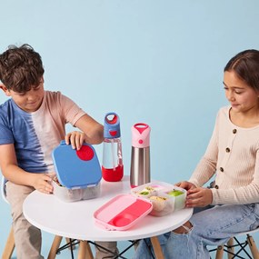 Desiatový box stredný - flamingo fizz