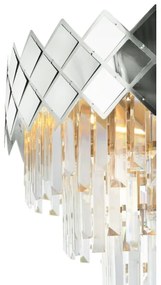 Luster na tyči CARISMA 9xE14/40W/230V matný chróm