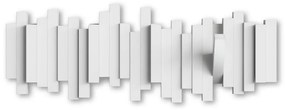 Biely plastový nástenný vešiak Sticks - Umbra