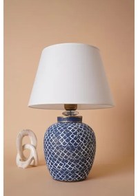 Stolná lampa 1xE27/40W/230V modrá