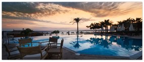 Obraz - Resort pri mori (120x50 cm)