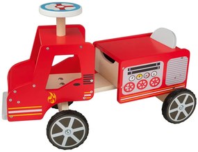 Playtive Drevené odrážadlo Ride-On Truck (červená)  (100372860)