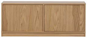 Modulárny TV stolík v dekore duba v prírodnej farbe 110x44 cm Modulair – vtwonen