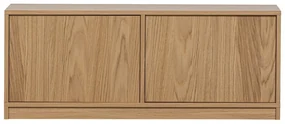 Modulárny TV stolík v dekore duba v prírodnej farbe 110x44 cm Modulair – vtwonen
