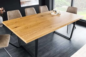 Moderný jedálenský stôl z MDF Loft Dub 160cm