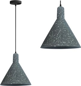 Toolight Toolight, Stropné svietidlo 1xE27 APP995-1CP, sivá-strieborná, OSW-07554