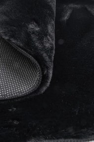 Koberec RABBIT black kruh