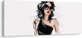 Obraz - Fashion woman (120x50 cm)