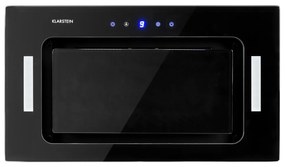 Klarstein Hektor, digestor, 52 cm, vstavaný, 530 m³/h, LED, dotykové ovládanie, sklo, čierny