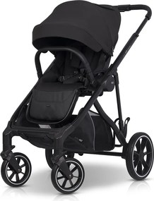 Súrodenecký kočík EasyGo Duoflex Ebony Black 2 športové časti