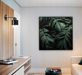 Nástenná lampa E27 - čierna