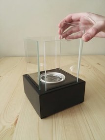 Biokrb na stôl FLAME ČIERNY