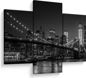 Obraz Brooklyn mosta v New Yorku (90x60 cm)