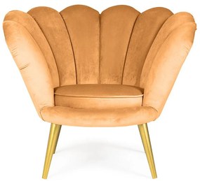 Kreslo Tristan Bluvel 68/zlaté