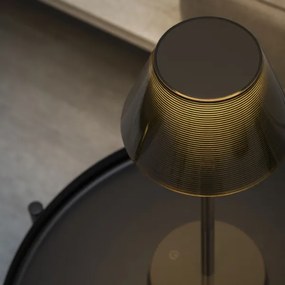 Ideal Lux - LED stmievateľná dotyková lampa LOLITA LED/2,8W/5V IP54 hnedá