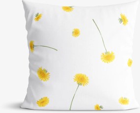 Goldea bavlnená obliečka na vankúš - púpavy 30 x 50 cm