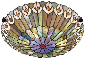 Quoizel QZ-WATKINS-F-VB - Stropné svietidlo WATKINS 2xE27/60W/230V, priemer 42 cm