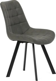 Jedálenská stolička sivá HC-V3066 GREY3