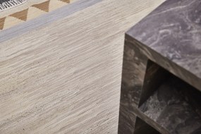 Diamond Carpets India, Ručne viazaný kusový koberec Angelo DESP P116 Pastel Brown Mix, 80x150, béžová, chodba / predsieň