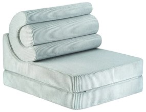 Menčestrové detské kresielko v mentolovej farbe Flipster – Wigiwama