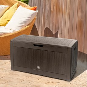 Prosperplast Odkladací box RATO, 310L, 119x48x60cm, hnedá