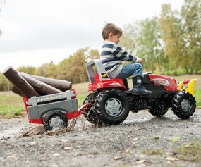 Šlapací traktor RT s prívesom Rolly Toys 800261