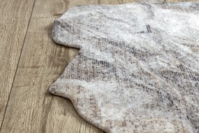 Moderný koberec TINE 75313B  Skala, tmavo/sivý, svetlo/sivý