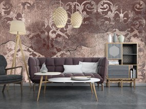 Gario Fototapeta Hnedé vintage ornamenty Materiál: Vliesová, Rozmery: 300 x 210 cm