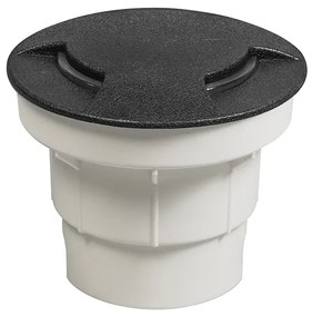 Sada 3 vonkajších zemných reflektorov čiernych vrátane LED IP67 - Ceci 2