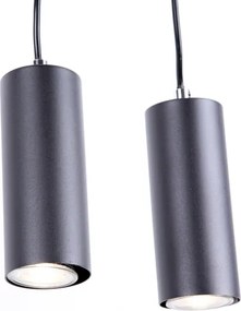 Globo 57911-4HB - Luster na lanku ROBBY 4xGU10/35W/230V čierna