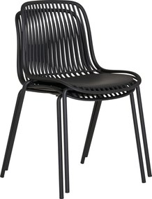 Záhradná stolička Badelia (čierna). Akcia -10%. Vlastná spoľahlivá doprava až k Vám domov. 1146703