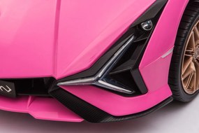 Ramiz Lamborghini SIAN Ružové vozidlo