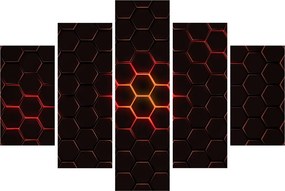 Obraz pletiva (150x105 cm)