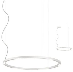 Redo 01-2205 - LED Luster na lanku UNION LED/50W/230V 3000K pr. 90 cm biela