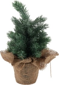 Vianočna dekorácia Zasnežený stromček, 30 cm