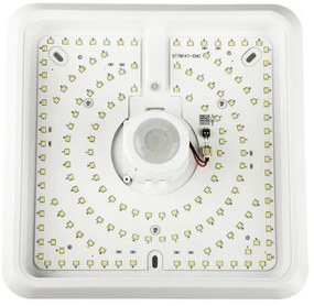 LED Stropné svietidlo so senzorom LED/12W/230V 3000/4000/6000K biela