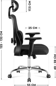 Kancelárska stolička Manager 3.2 Black