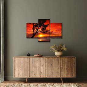Obraz - Západ slnka (90x60 cm)