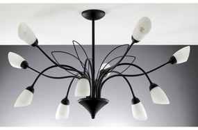 Jupiter 2056 - Luster na tyči GLORIOSA 10xG9/14W/230V čierna