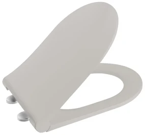 Sapho Sapho, AVVA Slim WC sedátko s pomalým zatváraním, latte matná, 100787-114