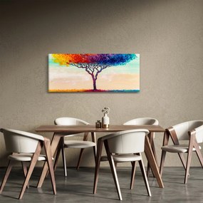 Obraz maľovaného stromu (120x50 cm)