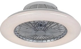 Rabalux - LED Stmievateľné stropné svietidlo s ventilátorom LED/30W/230V + DO